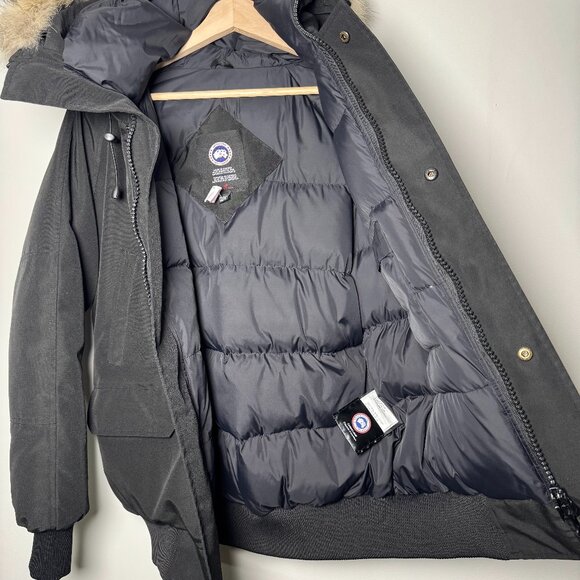 Canada Goose Men's Chilliwack Bomber Jacket in Black Sz M - Picture 4 of 16